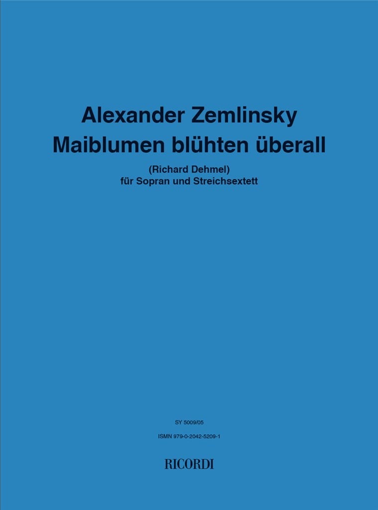 Maiblumen blühten überall